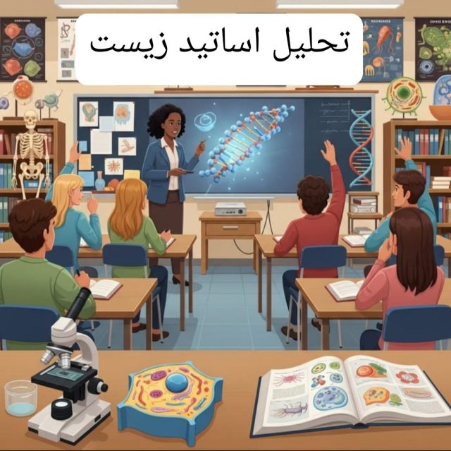 تحلیل اساتید زیست