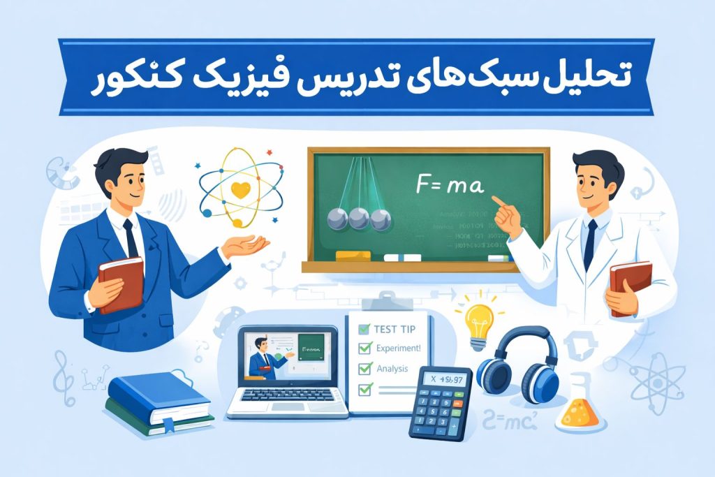 تحلیل سبک‌ های تدریس فیزیک کنکور